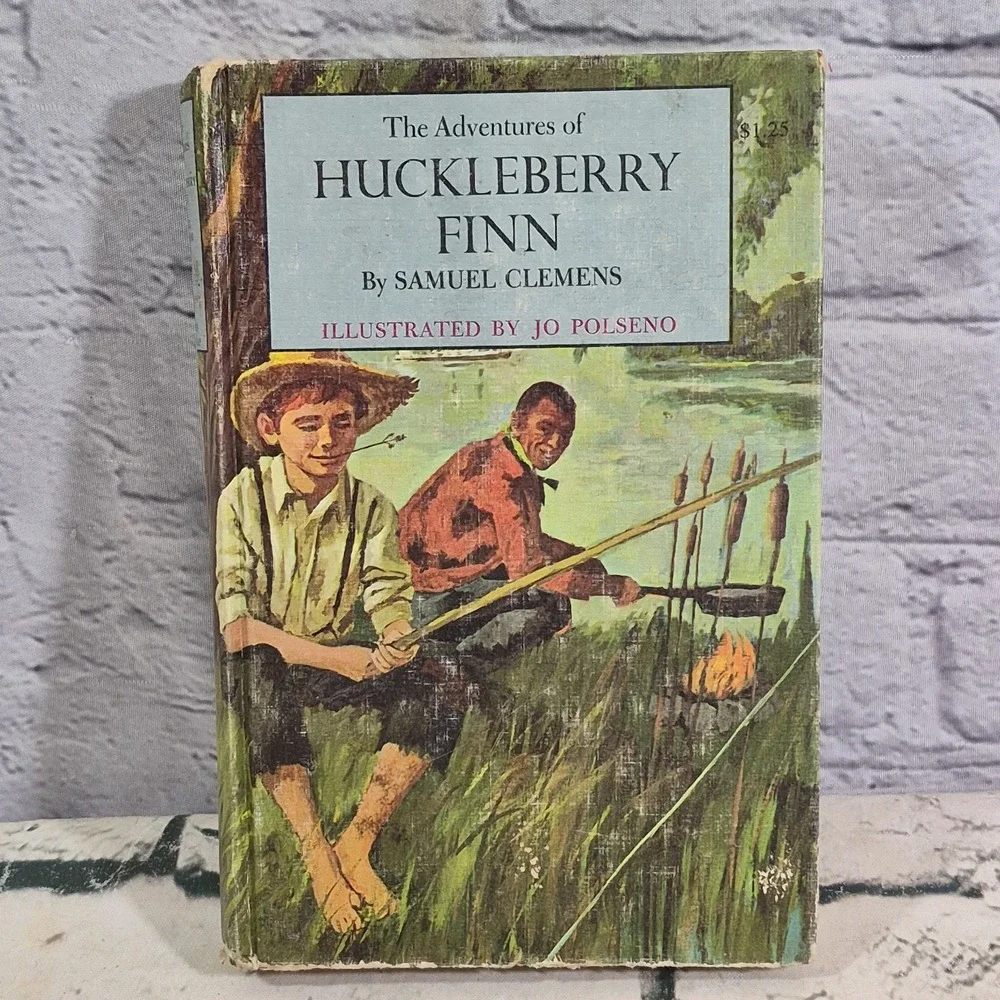 The Adventures of Huckleberry Finn by Samuel Clemens - Grosset & Dunlap, 1963
